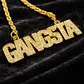 Gangsta pendant necklace