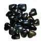 Gold obsidian heart tumble stone