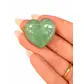 Green adventurine crystal heart tumble stone 3.2cm