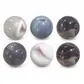 Grey agate sphere crystal mini orb