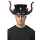 Deluxe devil top hat 