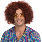 Hippy man wig. brown black