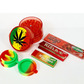 Rasta themed rolling paper set