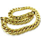 Chunky gold chain necklace