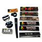 Rolling paper bundle set, black