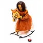 Creepy rocking horse animatronic