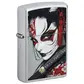 Zippo lighter samurai woman design