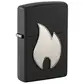 Zippo lighter big flame silver