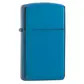 Slim sapphire zippo lighter