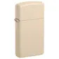 Slim flat sand zippo lighter