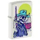 Zippo lighter wild west skeleton design