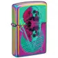 Funky skull design zippo lighter