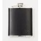 Zippo flask leather wrapped 6oz
