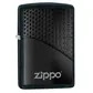 Zippo lighter black hexagon design
