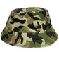 Woodland camo bucket hat