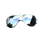 Silver pilot glasses