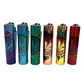  weed seal metal cover clipper lighter (tray of 30)