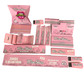 Huge pink rolling paper set 