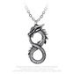 Infinity dragon pendant necklace by alchemy 