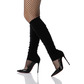 Leg warmers, black