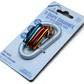 D shape carabiner with screw lock and 4pc carabiner set