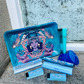 Mother nature blue rolling tray set