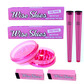 Pink rolling paper bundle set 