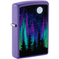 Northern lights design zippo lighter