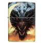 Lindsay kivi dragon design zippo lighter