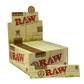 Raw organic hemp king size slim rolling paper (box of 50)