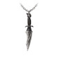 Alchemy vampyre knife necklace