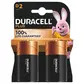 Duracell d2 plus 100% batteries (pack of 2)