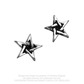 Pentagram studs by alchemy 