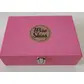 Wise skies x-large pink bamboo rolling box