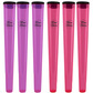 Purple and pink doob tubes set