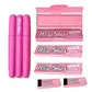 Pink rolling paper & trident cone holder bundle