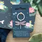 Dragonfly keyring