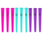 Turquoise, pink and purple doob tube set