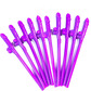 Willy straws, purple