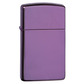 Zippo high polish purple slim lighter