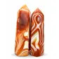 Red agate crystal towers