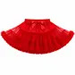 Red childrens luxury tutu skirt