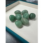 Green aventurine tumble stones 29g 3.5cm