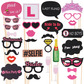 Hen night photo booth set 30pcs