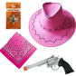 Complete pink cowgirl accessories bundle