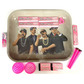 Pink large rappers rolling tray set