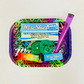 Rainbow hand design rolling tray set 