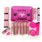 Pink high maintenance rolling tray set