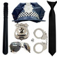 Uk blue police officer unisex accessories bundle