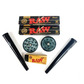 Raw black rolling paper set